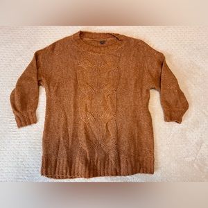 Orange Knit Sweater - Aerie